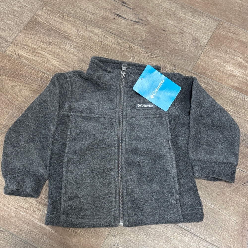 NWT Columbia Charcoal Fleece Jacket 2T